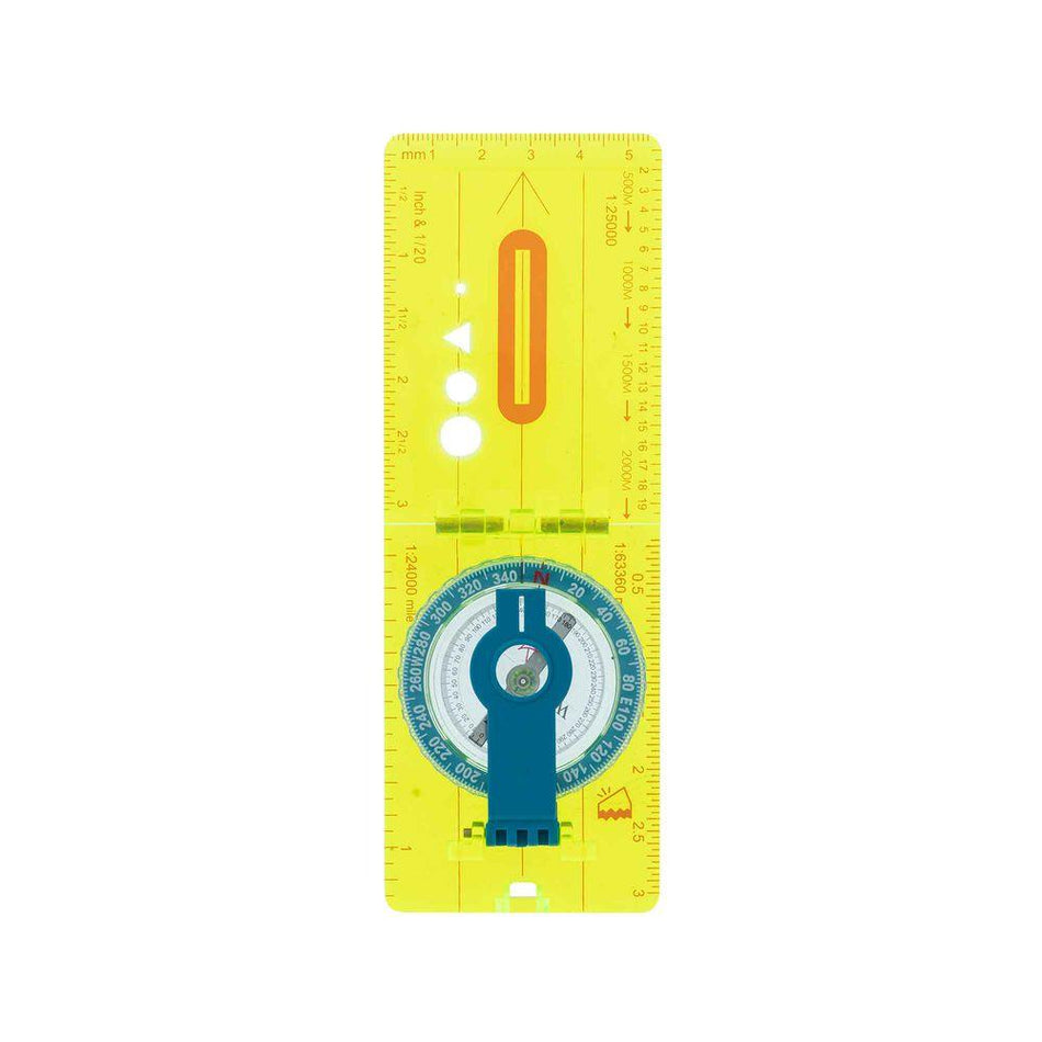 Ultimate Survival Hi Vis Lensatic Map Compass Fluorescent Green