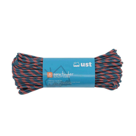 Ultimate Survival ParaTinder 100ft Paracord with Tinder Core PDQ 6-Pack