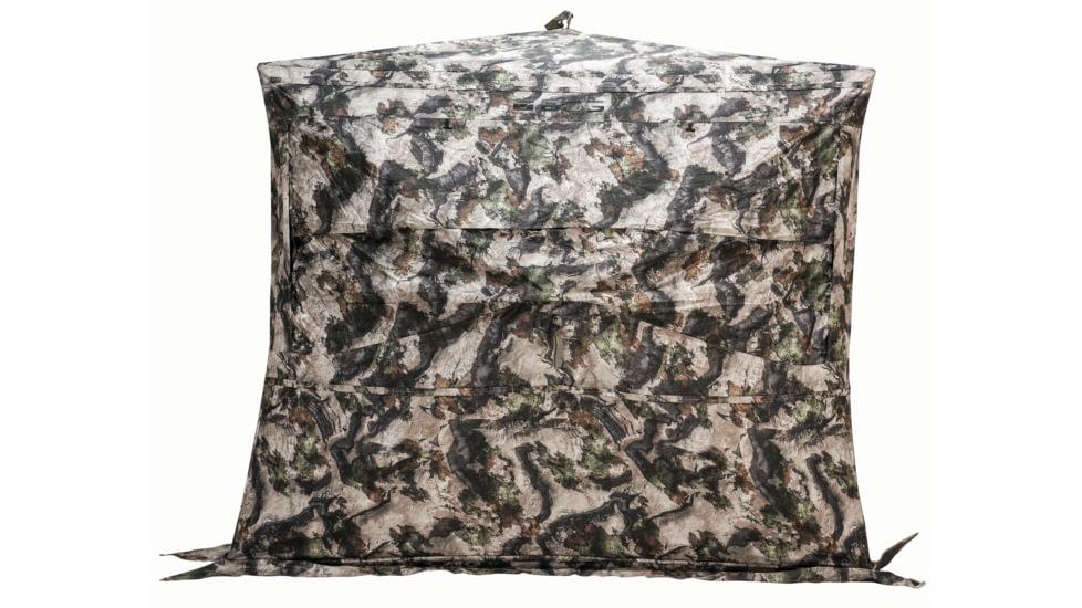 BOG Grave Digger Ground Blind 600D Mossy Oak - 4-Hunter Capacity