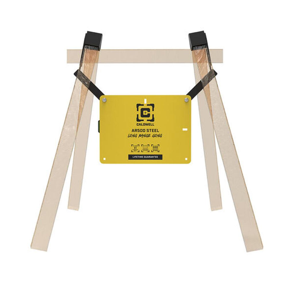 Caldwell AR500 Long Range Gong Kit Target with Flash Bang Hit Indicator