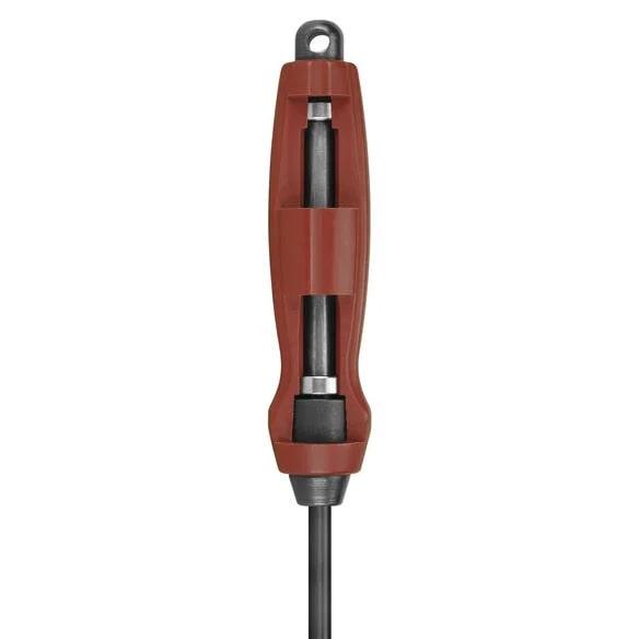 Tipton Deluxe 1-Piece Carbon Fiber Cleaning Rod .22-.26 Cal 26 Inch Red