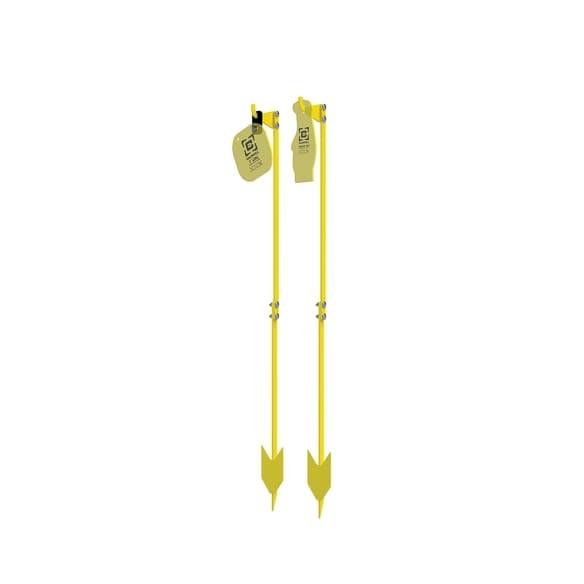 Caldwell AR500 Steel Target Post Yellow 70-Inch Assembled