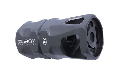 Phase 5 Weapon Systems littleBOY Hex Brake, 1/2x28 Thread, Parkerized, .223/5.56 NATO littleBOY-556