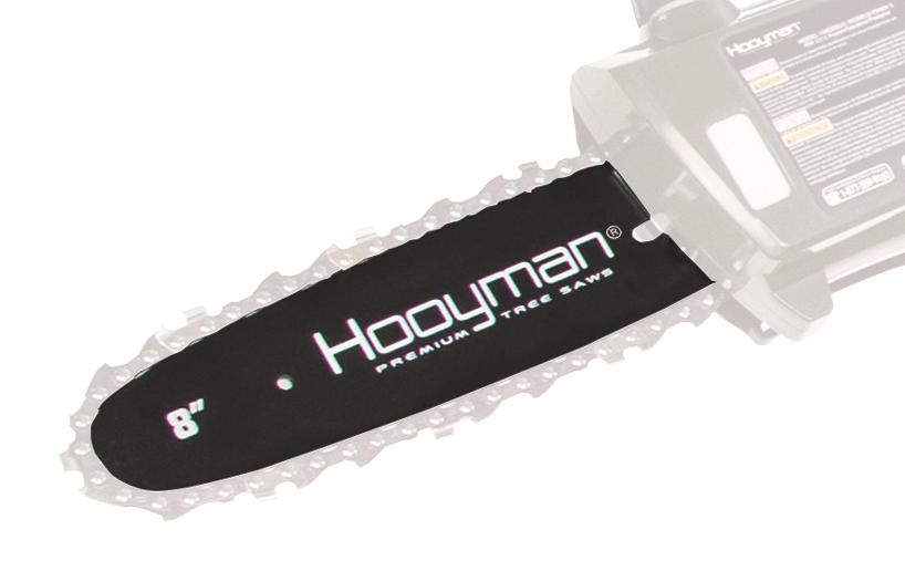 Hooyman Replacement Chain Bar for 40V Lithium Pole Saw
