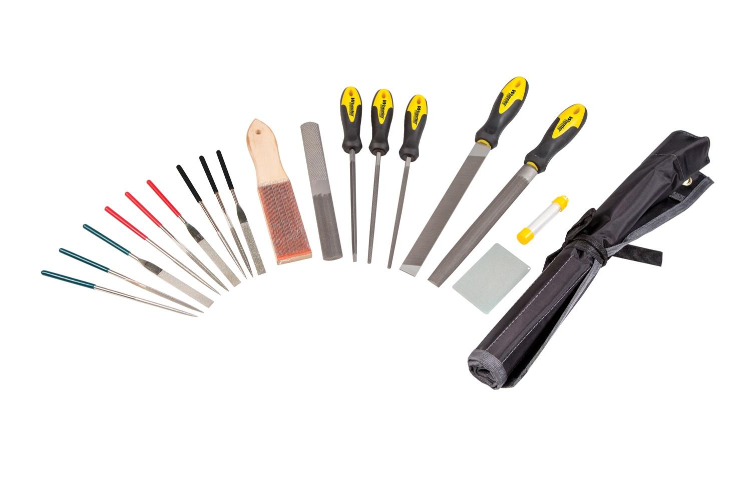 Wheeler Engineering Professional Gunsmith File Set - 19 Piece