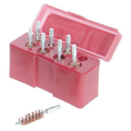 Tipton 8-Piece Bronze Pistol Bore Brush Set 22-47/48 Cal