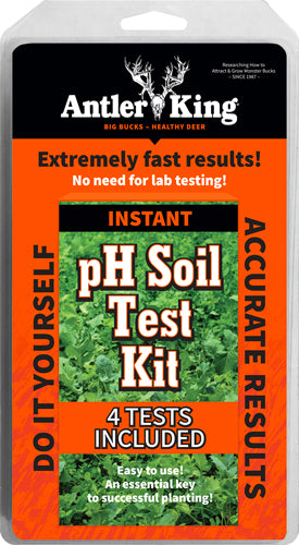 Antler King Instant pH Soil Test Kit for Food Plots