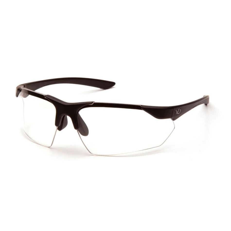 Pyramex Drone 2.0 Shooting Glasses Black Frame Clear Anti-Fog Lens