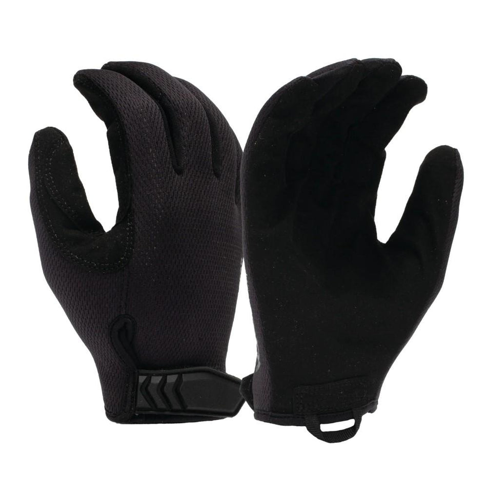 Pyramex Venture Gear Medium-Duty Adjustable Operator Tactical Gloves Black Large
