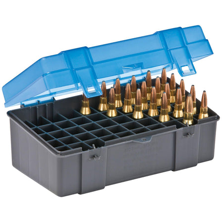 Plano Flip Top Rifle Ammo Case - 50 Round Capacity