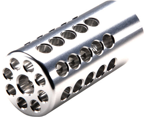 TacSol 1" Compensator .22LR 1/2x28 TPI Silver