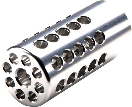 TacSol 1" Compensator .22LR 1/2x28 TPI Silver