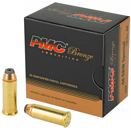 PMC Bronze .44 S&W Special 180 gr JHP ammo