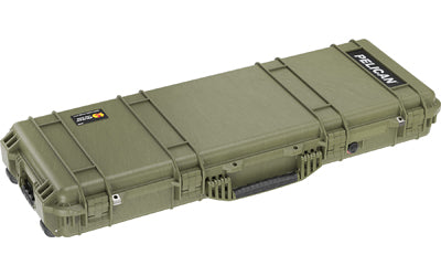 Pelican 1720 Protector Long Case, OD Green, 44.48"x16.07"x6.25", Watertight with Wheels
