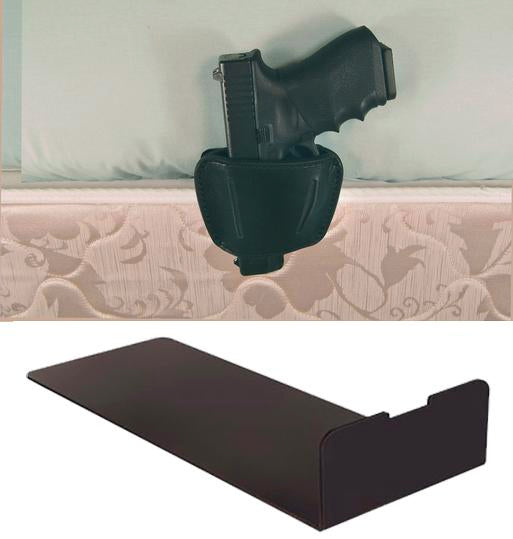 PS Products Bedside Gun Bracket with Black Concealed Carry Holster Large