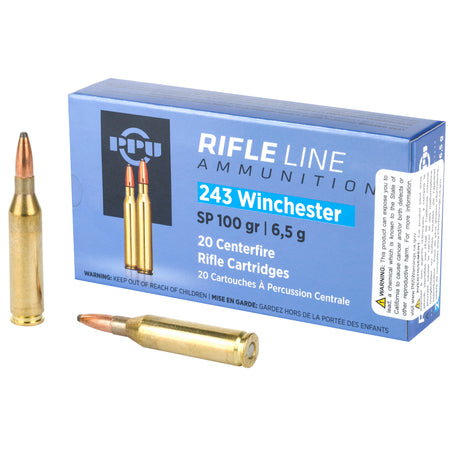 Prvi Partizan PP2432  Soft Point SP 100 Grain .243 Winchester