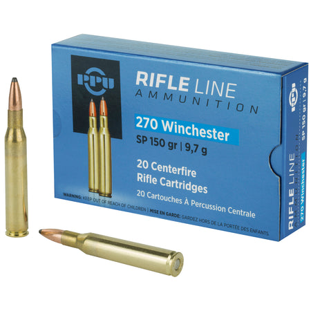 Prvi Partizan PP2702  Soft Point SP 150 Grain .270 Winchester