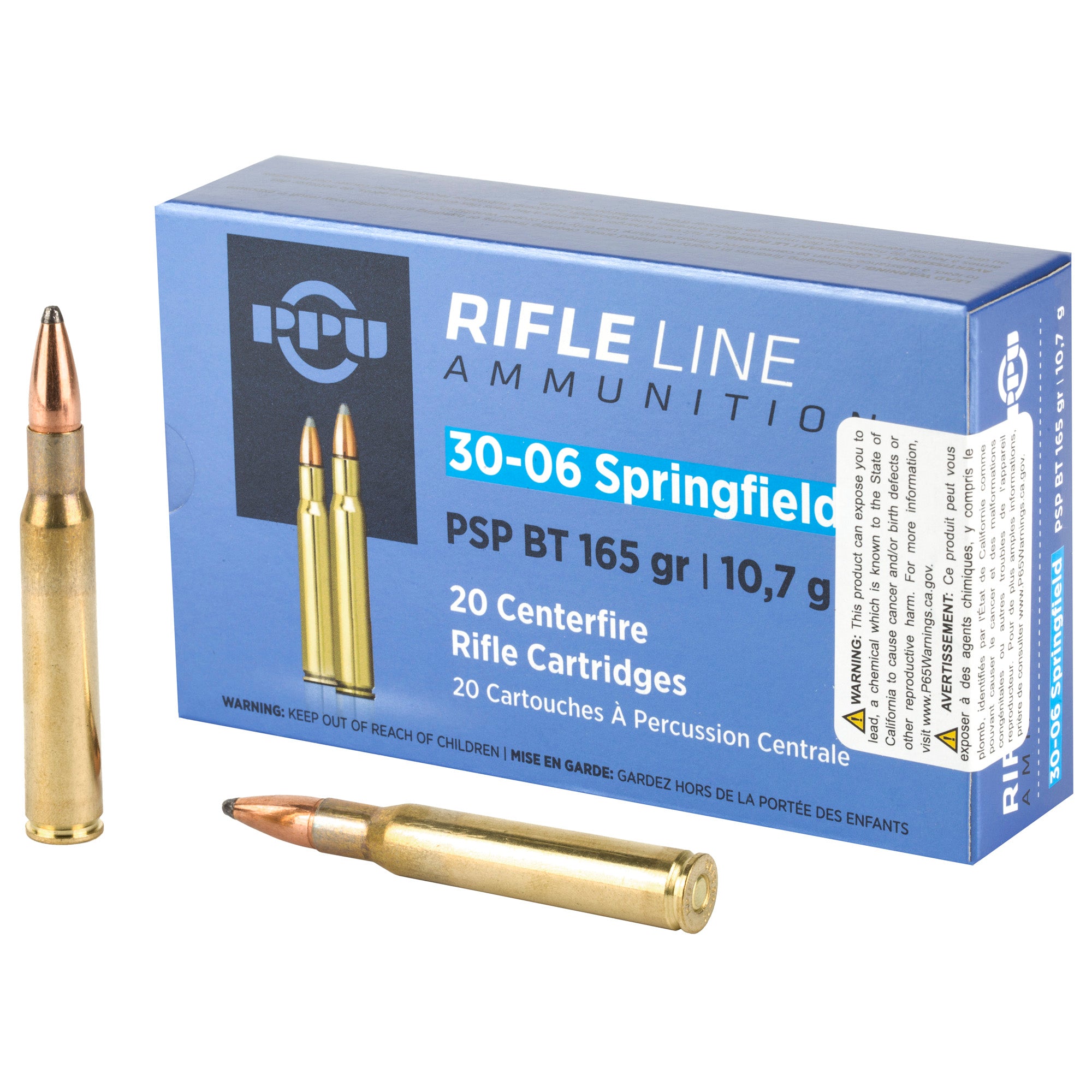 Prvi Partizan   Pointed Soft Point PSP 165 Grain .30-06 Springfield