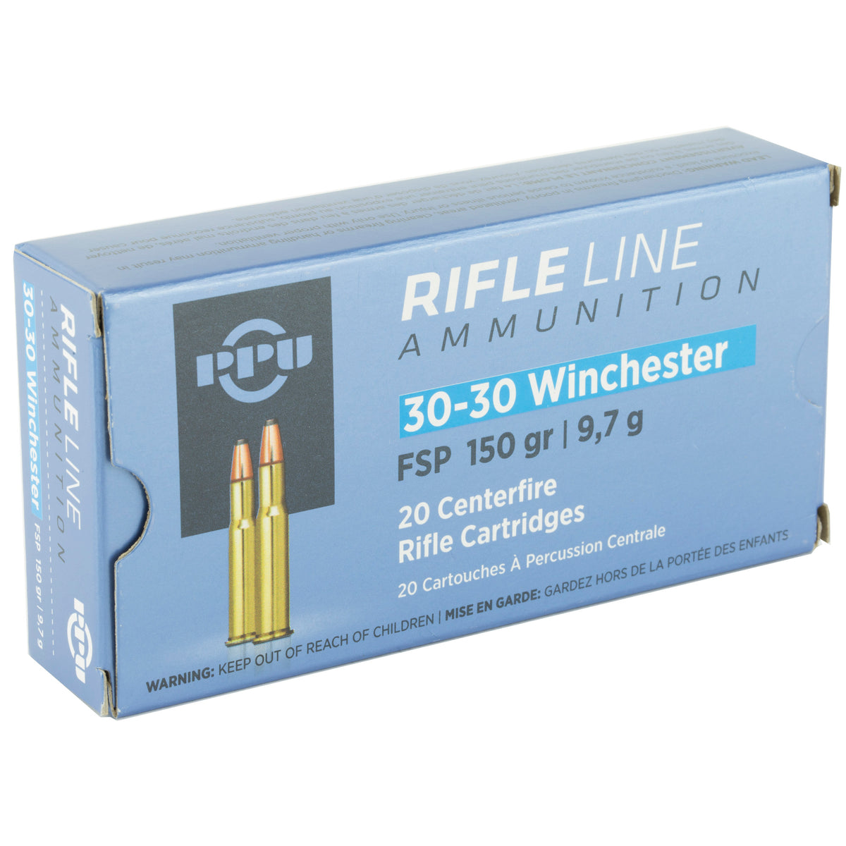 Prvi Partizan Standard Rifle .30-30 Winchester 150 gr JSP ammo