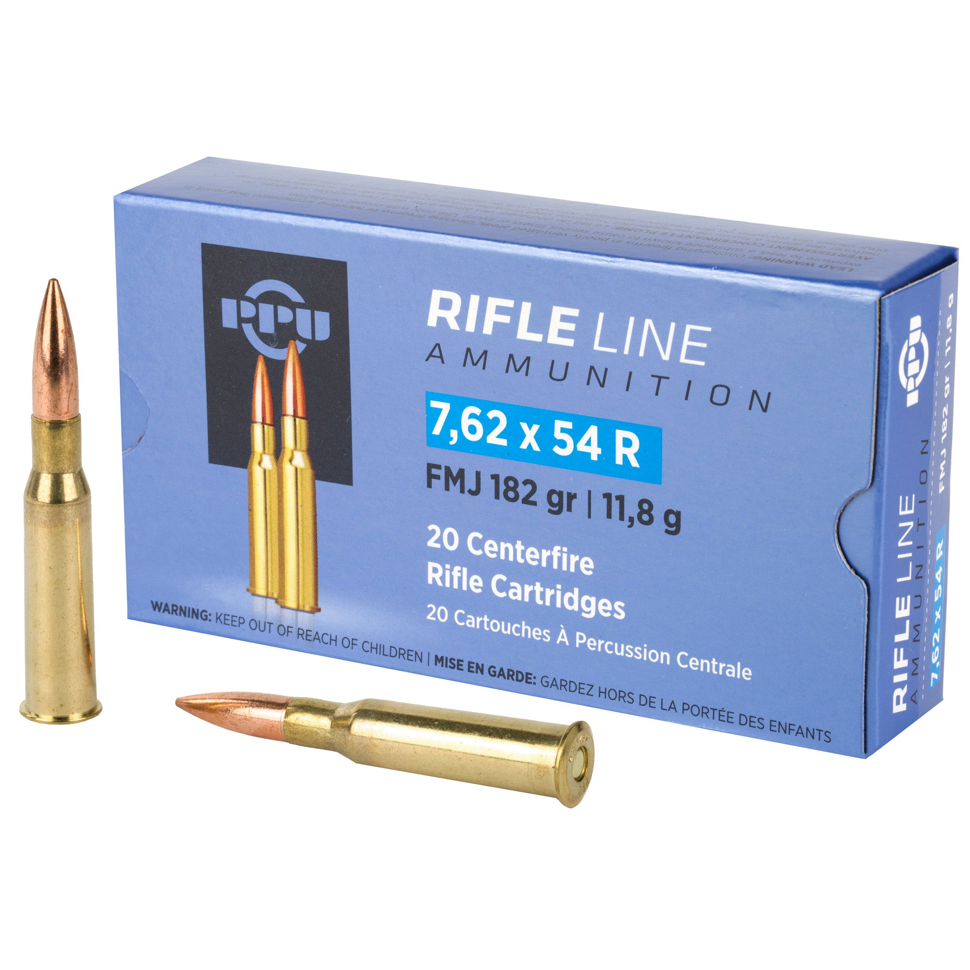 Prvi Partizan Metric Rifle 7.62x54mmR 182 gr FMJ ammo