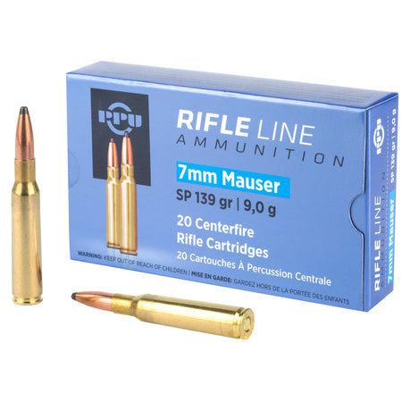 Prvi Partizan PP7 Metric Rifle Soft Point SP 139 Grain 7mm Mauser