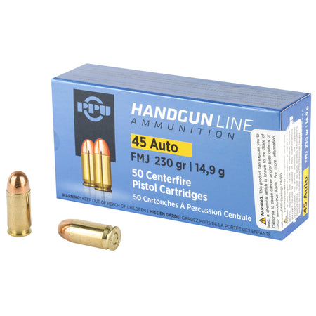 Prvi Partizan Handgun .45 ACP/Auto 230 gr FMJ ammo