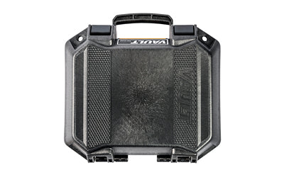 Pelican V100PF1 Vault Pistol Case with Foam Cutout, Black, Crushproof and Dustproof