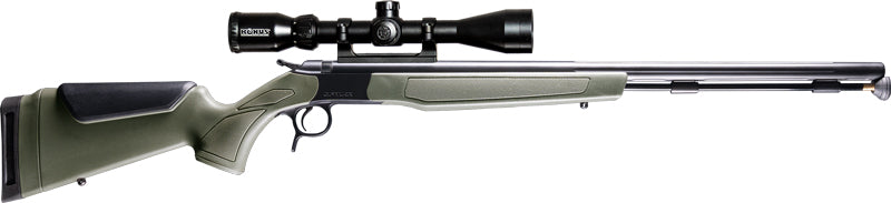 CVA Optima 50 Cal 26" Muzzleloader with 3-9x40 Scope - Black/Green