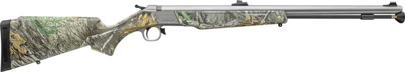 CVA Wolf V2 209M 50 Cal 24" Muzzleloader with Sights - Stainless/Realtree Edge