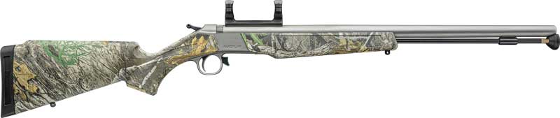 CVA Wolf V2 209M 50 Cal 24" ISM Muzzleloader - Stainless/Realtree Edge