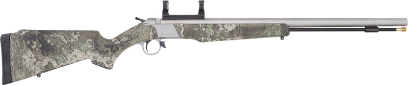 CVA Wolf V2 209M 50 Cal 24" ISM Muzzleloader - Stainless/True Timber Strata