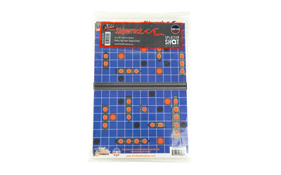 Pro-Shot Splatter Shot Game Series Ship Wreck Target 12"x18" 8-Pack Multi-Color