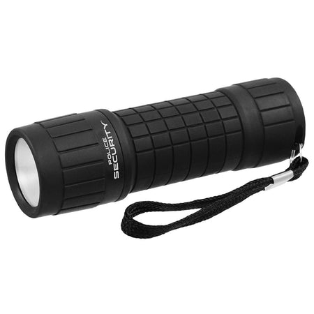 Police Security Pro Spec Flashlight 100 Lumens - Black