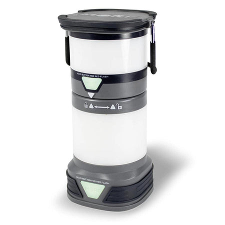 Police Security MORF 2-in-1 Split Lantern 380 Lumen Black