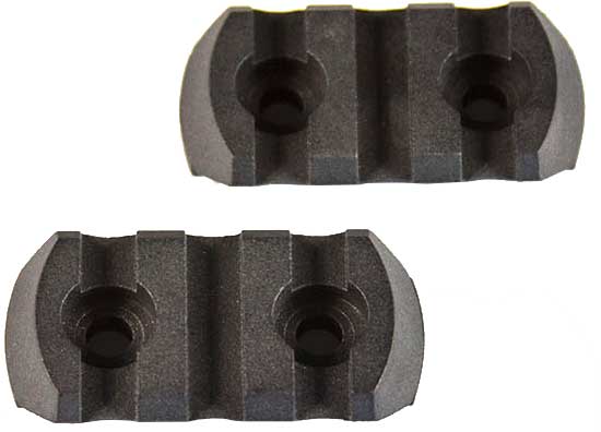J&E Polymer M-LOK Rail 1.5-Inch 3-Slot, 2-Pack