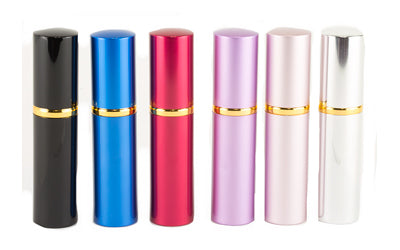 PS Products Hot Lips Pepper Spray Display Pack, Lipstick Disguised, Assorted Colors, 6 Pack
