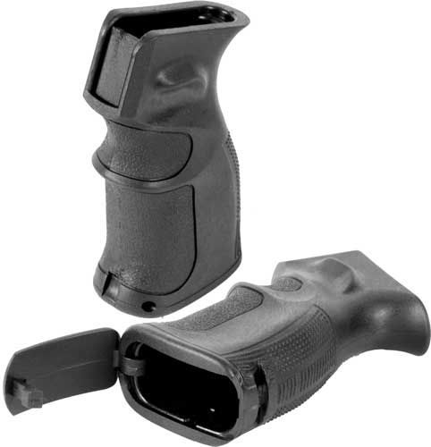 J&E AK47/74 Ergonomic Operator Pistol Grip Single Groove Black