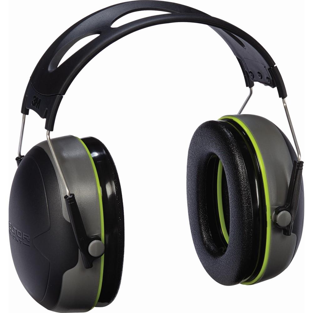 Peltor Sport Bull's Eye Passive Hearing Protector Ear Muffs 27dB NRR Black Grey