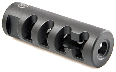 Primary Weapons Systems PRC Compensator, Black, .30 Cal and Below, Precision Rifles, 5/8x24