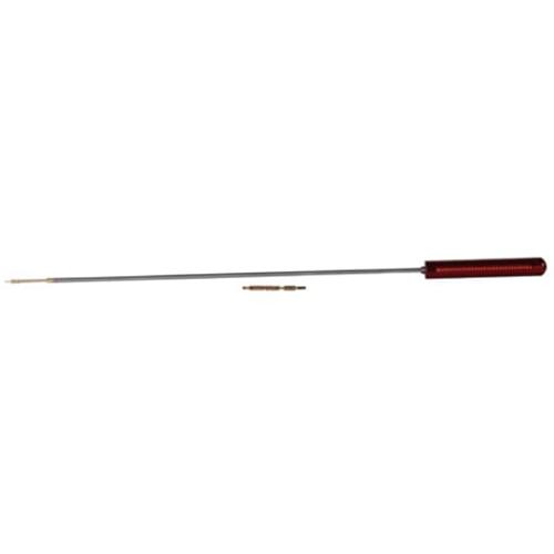 Pro-Shot 12 in Pistol .17 Cal Stainless Micro-Polished Cleaning Rod with Jag and Brush
