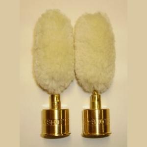 Pro-Shot Shotgun Wool Mop Brass Snap Caps .410 Gauge 2-Pack
