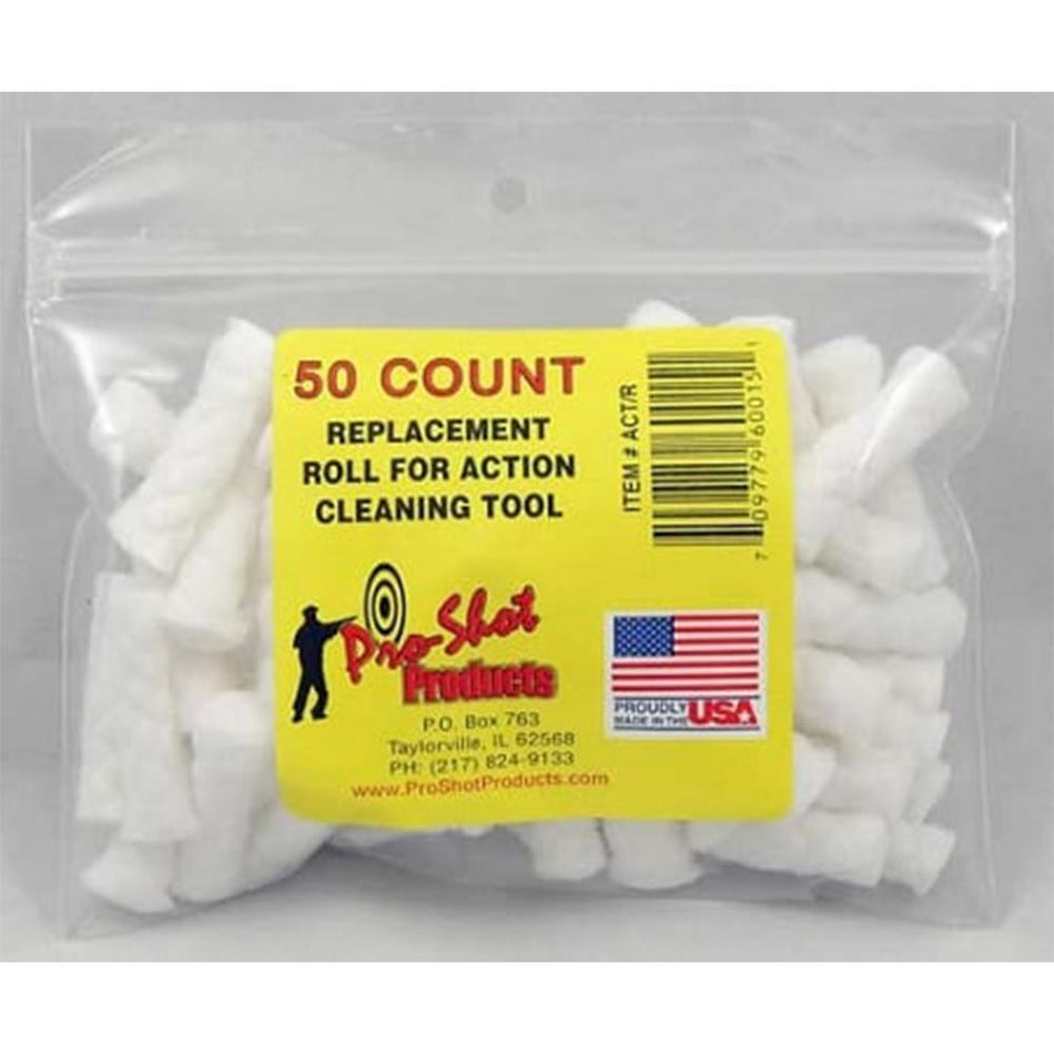 Pro-Shot Action Tool Cotton Roll Refills 50-Count