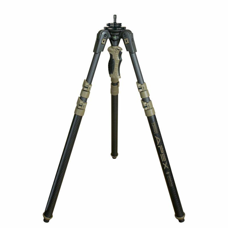 Primos Trigger Stick Apex Carbon Fiber Tripod Coyote Tan with Spartan Technology