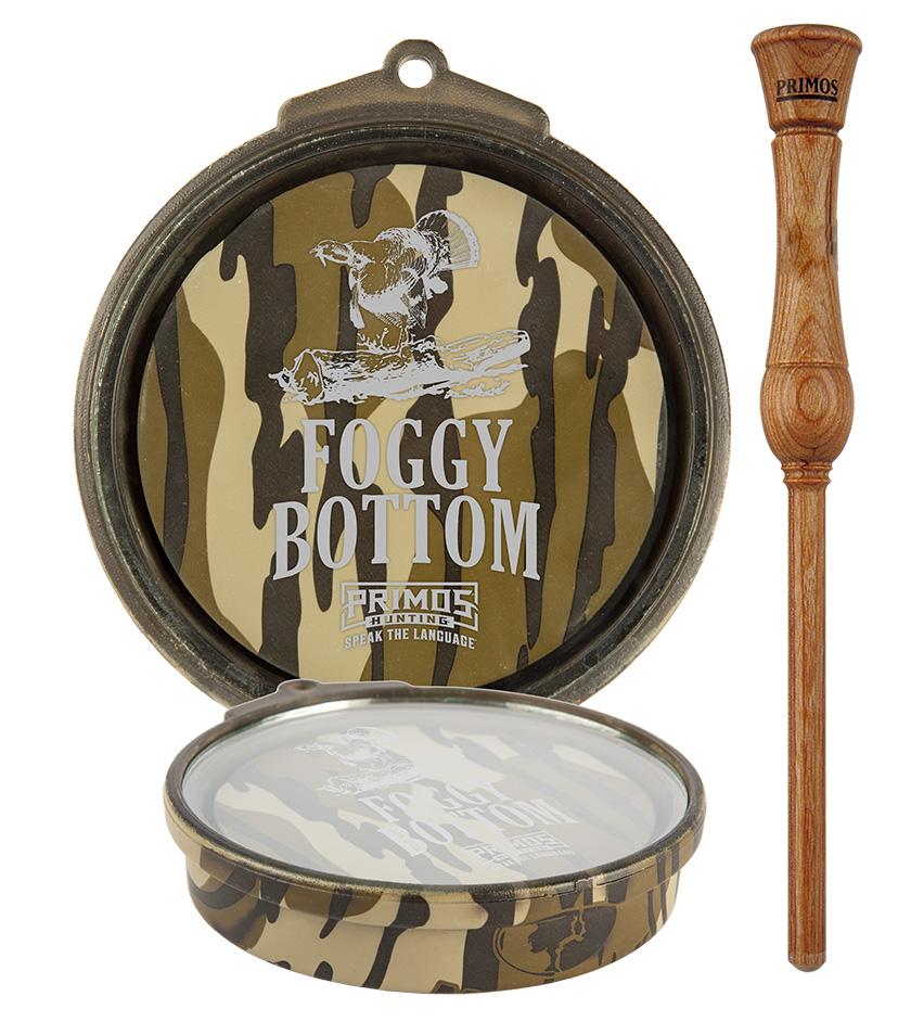 Primos Foggy Bottom Glass Surface Turkey Pot Call - Mossy Oak Original Bottomland