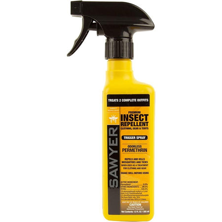 Sawyer Permethrin Insect Repellent Spray for Clothing & Gear 12 oz Trigger