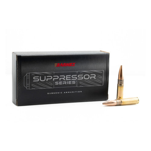 Barnes Suppressor Series 300 Blackout 220 Grain Sierra GameKing