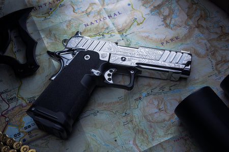 SPRINGFIELD ARMORY PRODIGY 9MM CNC/IRON MONKEY EDITION CHROME TOPO ENGRAVED/BLK 1-50 UNITS