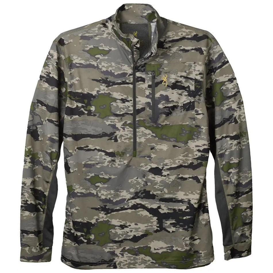 Browning Early Season 3/4 Zip Shirt Ovix - Small