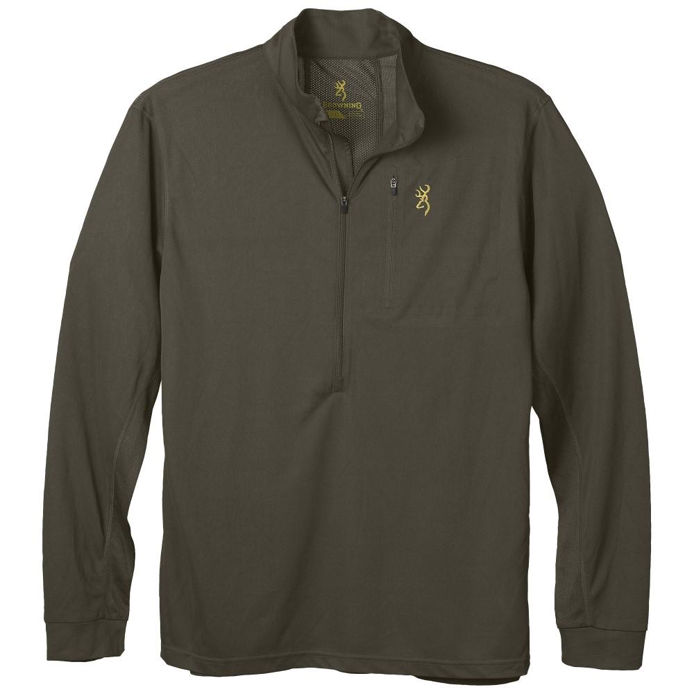 Browning Early Season 3/4 Zip Hunting Shirt Major Brown Small