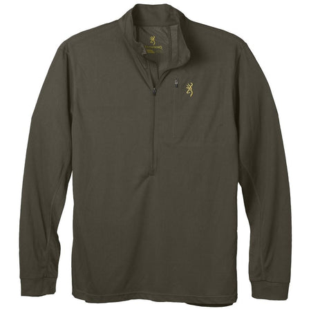 Browning Early Season 3/4 Zip Hunting Shirt Major Brown Small